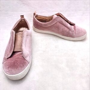 Sam Edelman Slip On Sneakers Casual Velvet Shoes Comfort Loafers‎ Sz 5